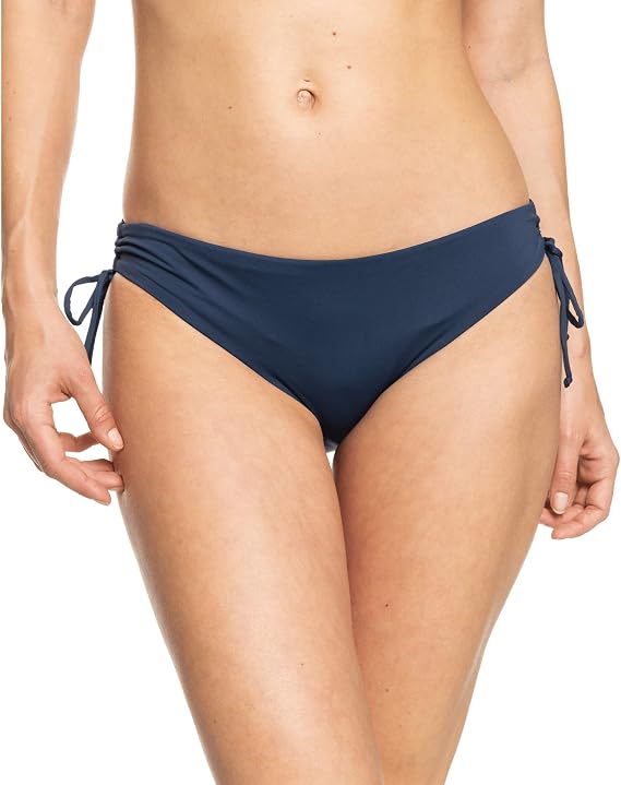 Roxy Women's Bikini Bottoms Stretch Swimwear, UPF+50, Eco-Friendly Fabric, Pool, Surf, Swim, Beachwear