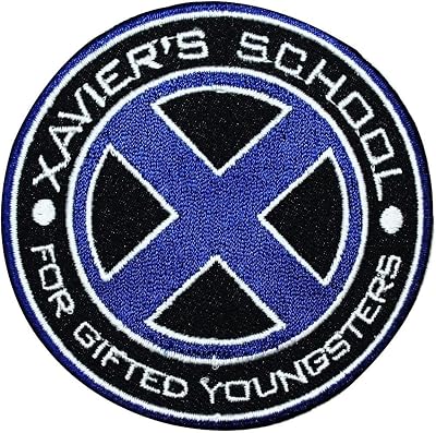 X-Men Blue Xaviers School Embroidered Patch