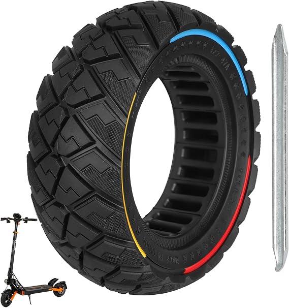 ulip 9x3.0-5.5 Solid Scooter Tire for Kukirin G2 pro Scooter for Front Rear Wheels Replacement Off-Road Solid tire 1PCS