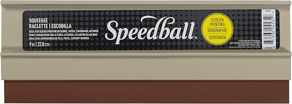 Speedball Craft Fabric Squeegee, 9-Inch for Silk Screen Printing