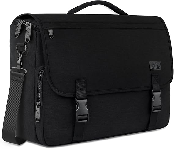 MATEIN Messenger Bag for Men, School Bag Men's Laptop Briefcases for Work