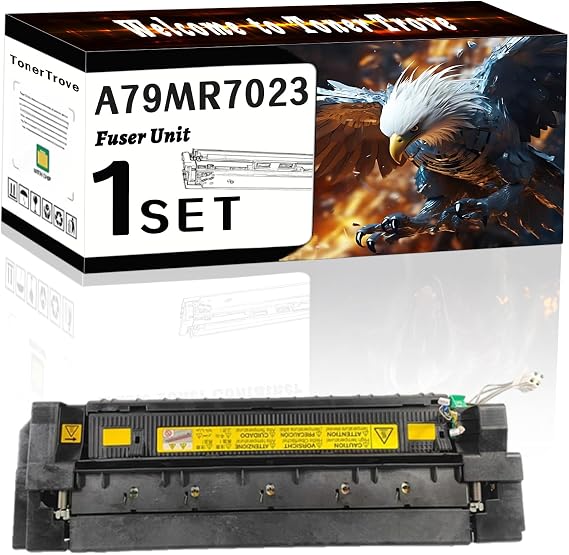 A79MR70233(110V) Fuser Unit Compatible for Konica Minolta bizhub 458 bizhub C458 Printers, Office Printing is Easy Clear Smooth (1 Set)