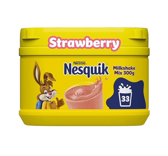 Nesquik Strawberry Milkshake Mix 300g