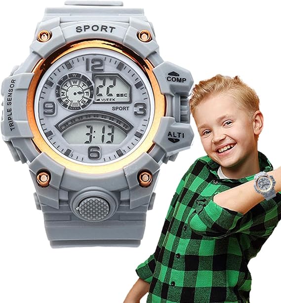 Sports Outdoor Watch, Electronic Casual Watches for Kids | Luminous Sports Watches for Walking, Travel, Camping, Cycling, Running