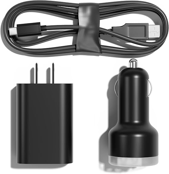 Airmoto Power Kit Including Car Charger and Home Charger for Tire Inflator