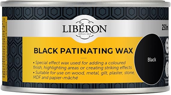 Liberon Patinating Wax Black 250ml