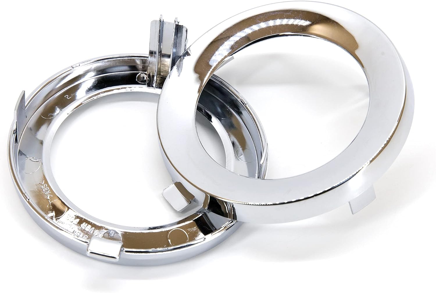 Front Fog Light Lamp Chrome Ring Cover Trim 1 Pair Left And Right Side 57731SC000 Compatible With Subaru Forester 2009-2013
