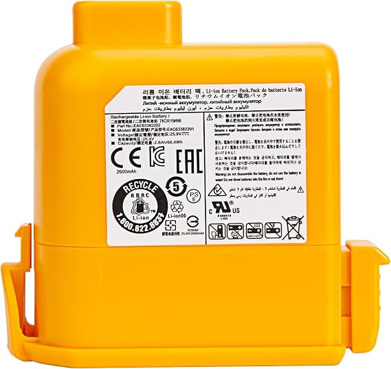 Replacement Battery for LG CordZero A9, A9Plus