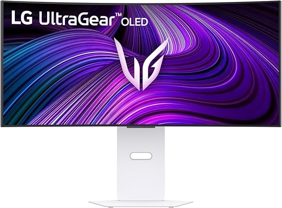 LG 34GX90SA 34" Ultragear WQHD (3440 x 1440) OLED Curved Gaming Smart Monitor 240Hz, 0.03ms NVIDIA G-Sync Compatible, AMD FreeSync Premium, webOS(Xbox,Neflix), VESA DisplayHDR True Black, USB Type-C