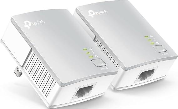 TP-Link AV600 Powerline Ethernet Adapter Kit with 100 Mbps Port