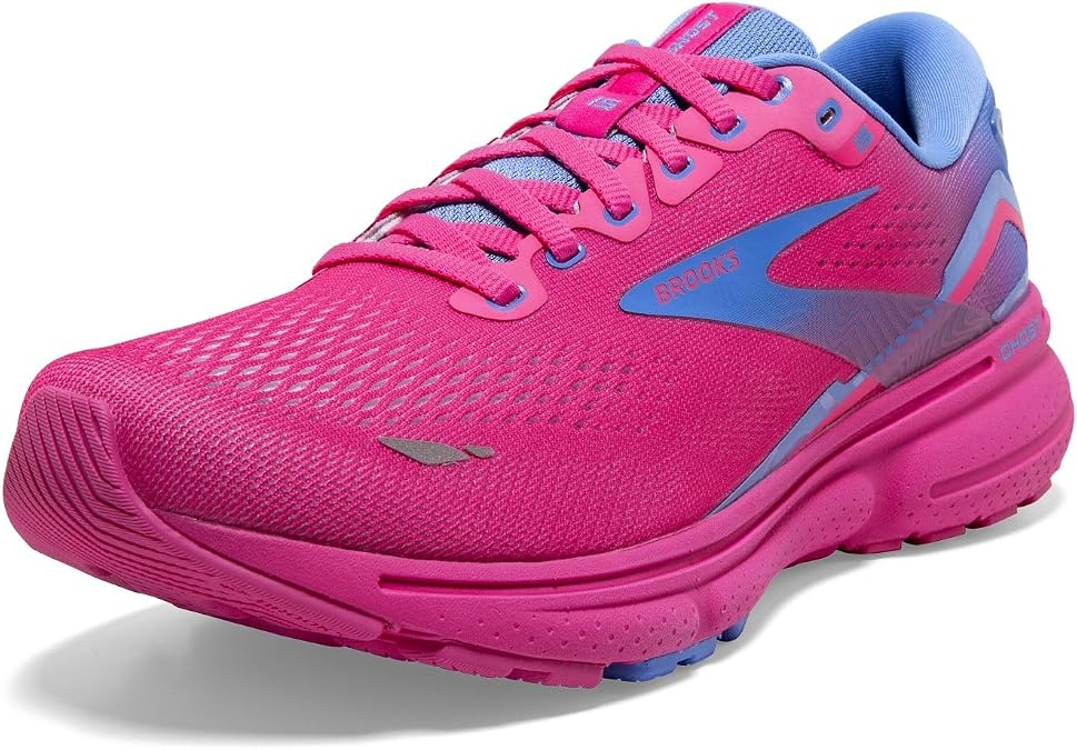 Brooks Ghost 15 Women's Running Shoes, Black/Black/Ebony