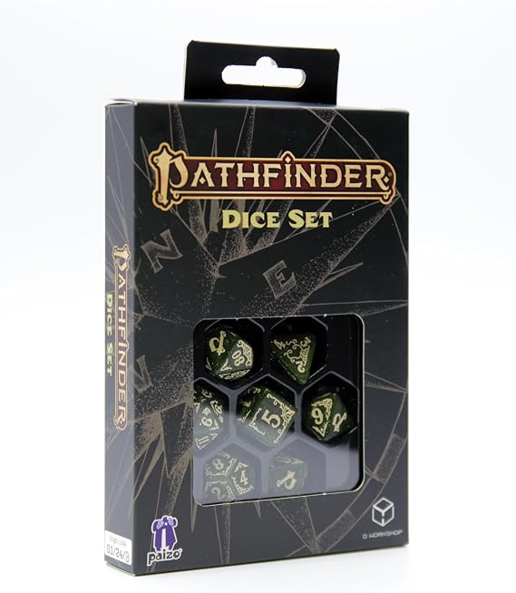 Pathfinder Dice Set Arcadia by Q-Workshop - Dice Accessory