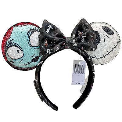POWER Halloween Mouse Ear Bow Headbands,Bow Hairbands Hair Accessories,Party Christmas Halloween Princess Decoration Cosplay Costume for Girls Women