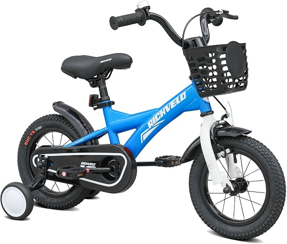 Kids Bike 16 Inch Kids' Bicycle for Toddler and Kids Ages 4-7 Years Old, BMX Style Boys Girls Bike with Training Wheels or Kickstand,Children Bicycles,Multiple Colors