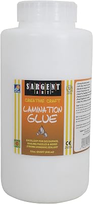 Sargent Art 32-Ounce Decoupage Lamination Glue, 23-1603
