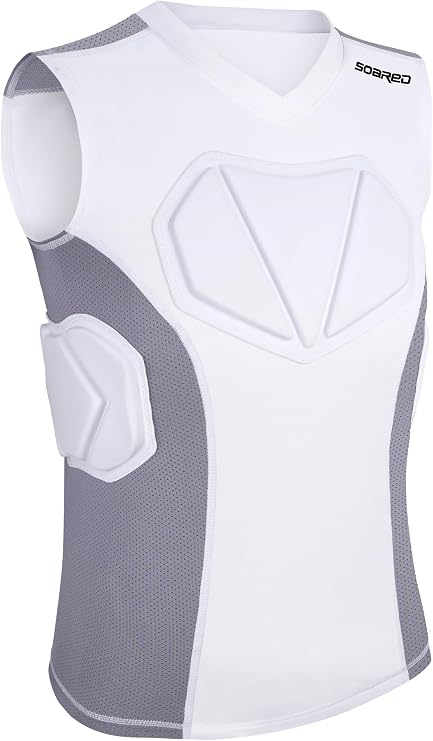 Soared Youth Baseball Chest Protector XPE Foam Padded Compression Shirt
