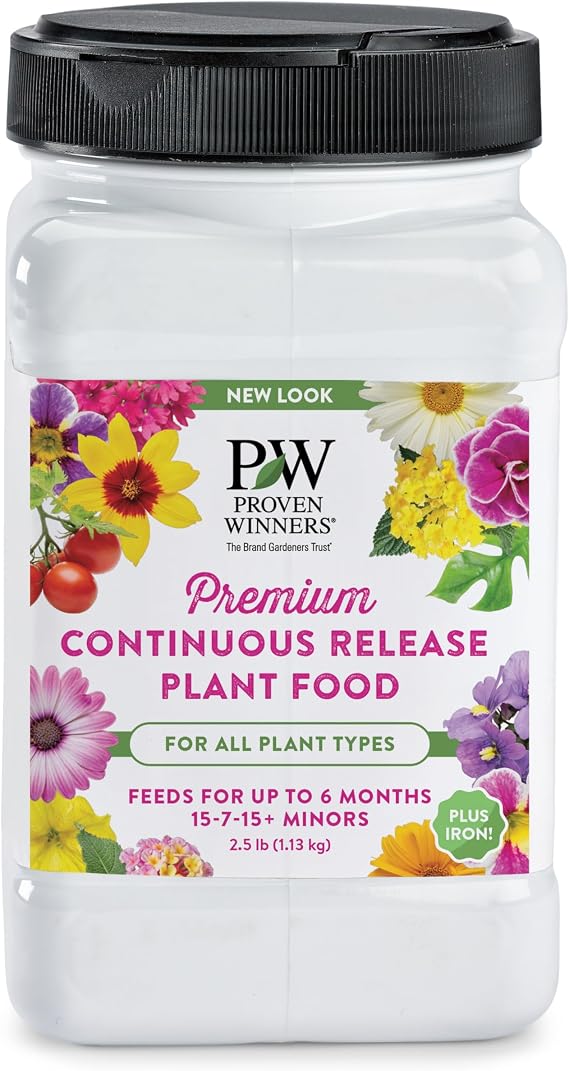 Proven Winners Premium Continuous Release Fertilizer, 2.5 lb. Container