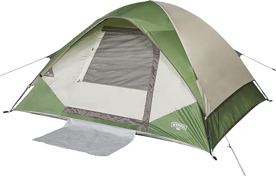Wenzel Modified Dome Camping Tent for Car Camping, Traveling, Festivals, and More