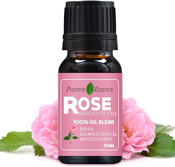 Rose Absolute Oil Blend, Rich Floral Home Fragrance, 10 mL / 0.33 fl oz