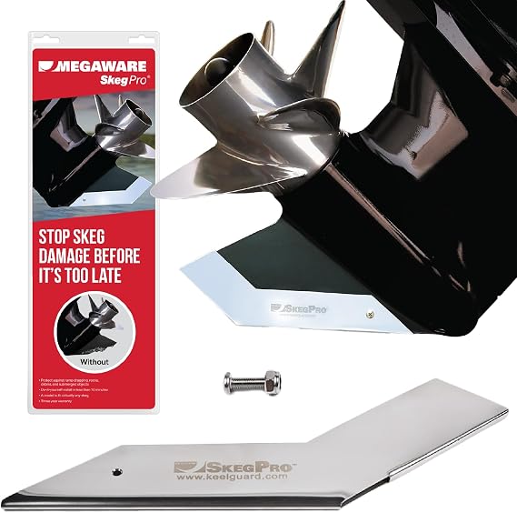MEGAWARE KEELGUARD 663 SKEGPRO, Skeg Protector for Leading Edge