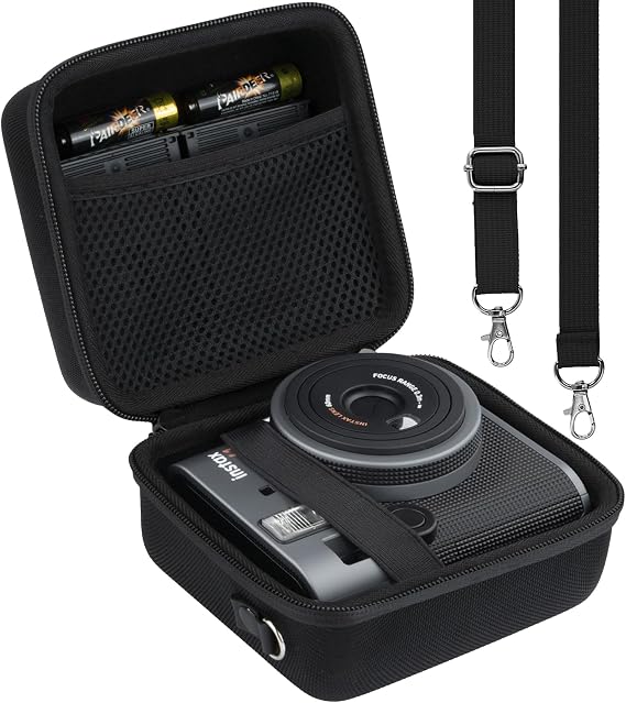 khanka Hard Travel Case for Fujifilm Instax mini 41/mini 40 Instant Camera | Easy Carry Handle, Travel-Ready Portable Storage,Secure Custom Fit for Fujifilm Instant Camera Mini 41, Protective Case Only