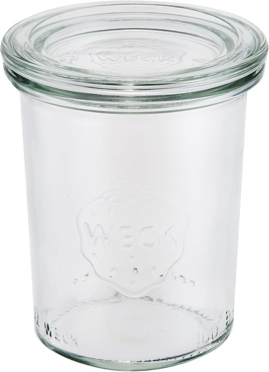 Weck M0LD145ML Molded Glass Canister