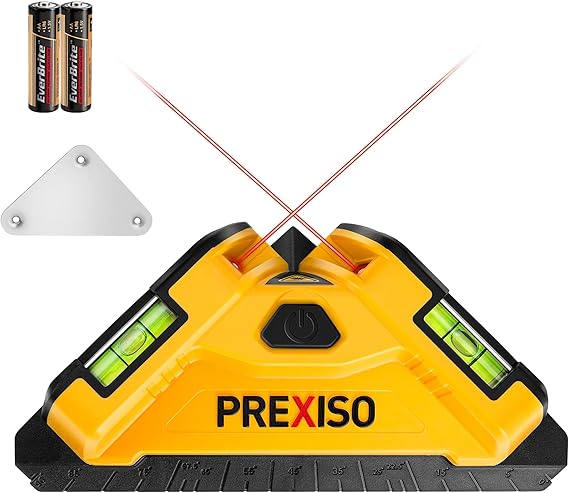 PREXISO Square Laser, 30Ft Flooring Laser Level, Tile Laser Line Projection
