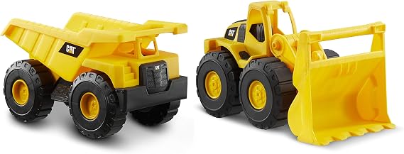 Gazillion CAT Construction Fleet 2 Pack - Dump Truck & Wheel Loader