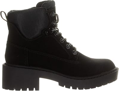KENDALL  KYLIE Womens Weston Combat Boot Black Size 6.5