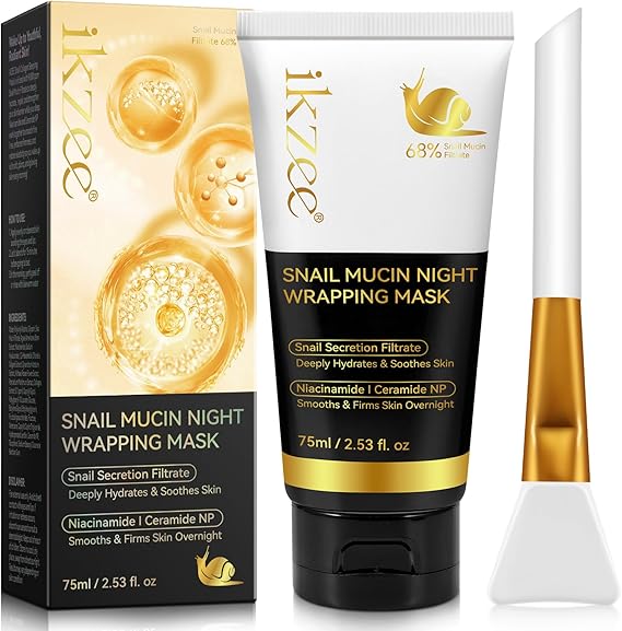 Collagen Night Wrapping Mask, Collagen Overnight Peel Off Facial Mask, Hydrolyzed Face Mask, Overnight Face Mask