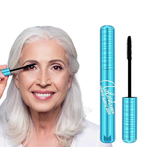 Mascara for Older Women 60 plus, Waterproof Mascara Black for Seniors Lash | Primelash Mascara Volume and Length, Long Lasting Smudge-proof, Hypoallergenic Tubing rimel de pestanas for Sensitive Eyes