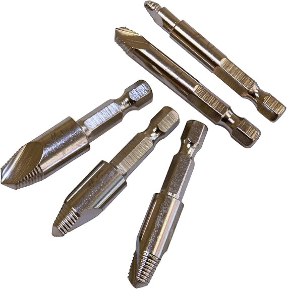 Rolson 28998 Screw Extractor (5 Pieces)
