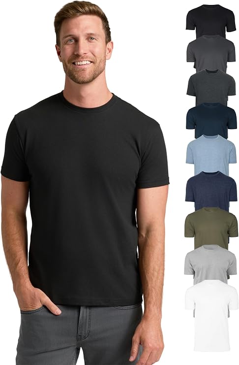 True Classic Mens T-Shirts Short Sleeve Crew