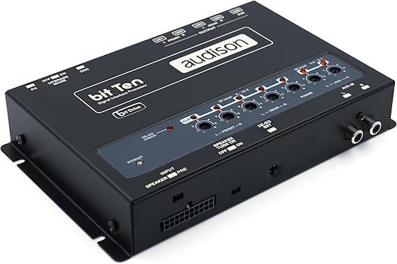 Audison bit Ten Signal Interface Processor with 4 Channels in and 5 Out