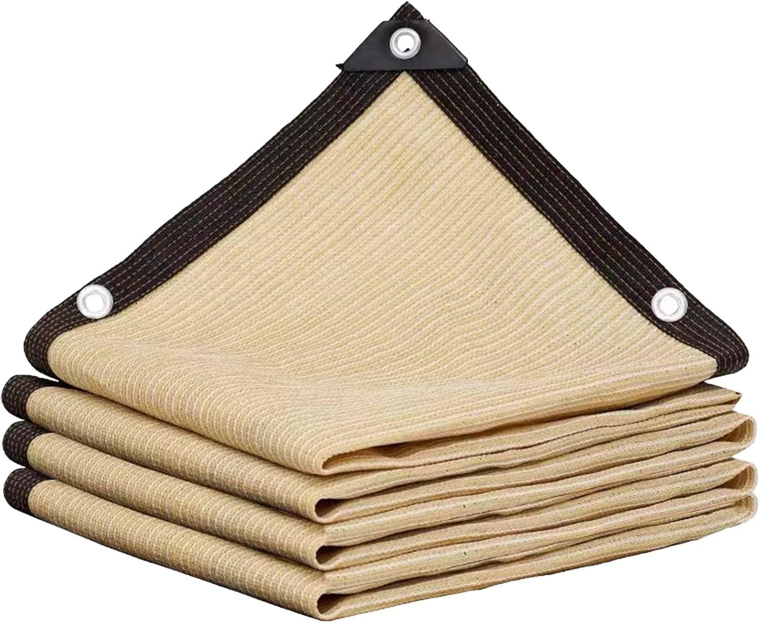 Awning Shade Net with 85%-95% Shade Effect with Eyelets Shade Net Water and Breathable for Greenhouses or Car Pitches 1 x 2 m
