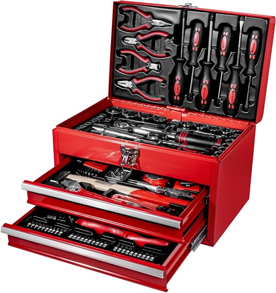 Mannesmann Tool Box/ Assembled (155 Pieces)