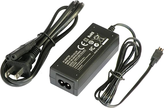 AC Adapter Power Supply Cord for Sony HDR-CX550 HDR-CX550E HDR-CX550V HDR-CX550VE HDR-CX560 HDR-CX560E HDR-CX560V HDR-CX580 HDR-CX6 HDR-CX6E HDR-CX6EK Video Cameras Camcorders