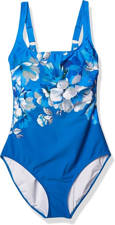 Gottex Women's Square Neck One Piece Swimsuit