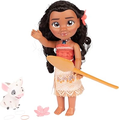 Disney Princess Moana Doll My Singing Friend Moana & Pua - Moana Sings How Far Ill Go and Talks!