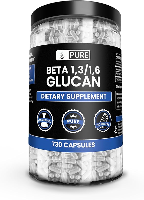 PURE ORIGINAL INGREDIENTS, Beta Glucan (730 Capsules)