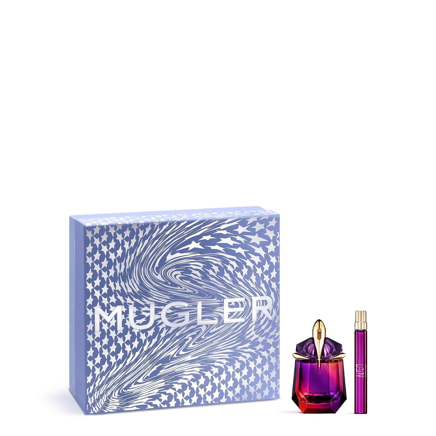 MUGLER Alien Hypersense Eau de Parfum for Women Fruity Woody Floral Fragrance Hypermodern and Hyperfeminine Refill Bottle