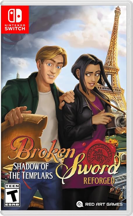 Broken Sword Shadow of the Templars: Reforged for Nintendo Switch
