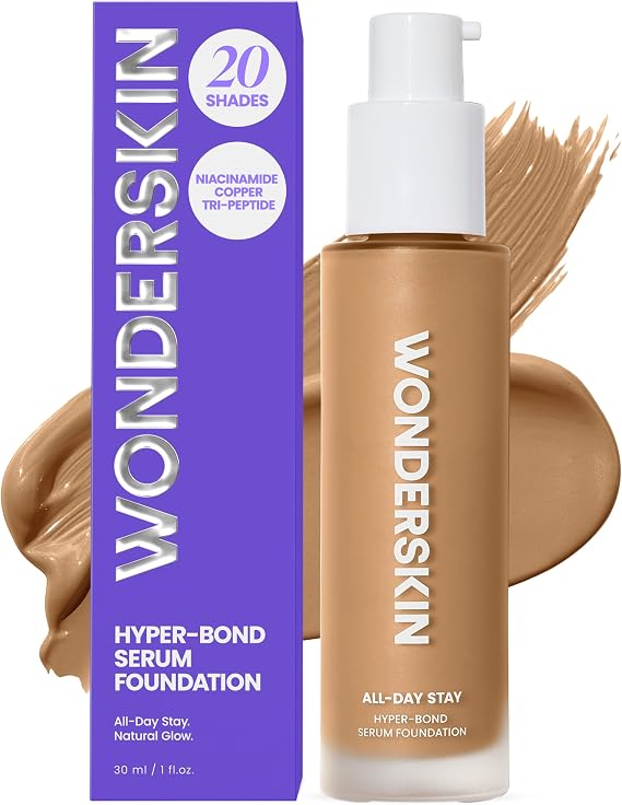 Wonderskin Serum Foundation - Hyper Bond All-Day Stay Waterproof Makeup