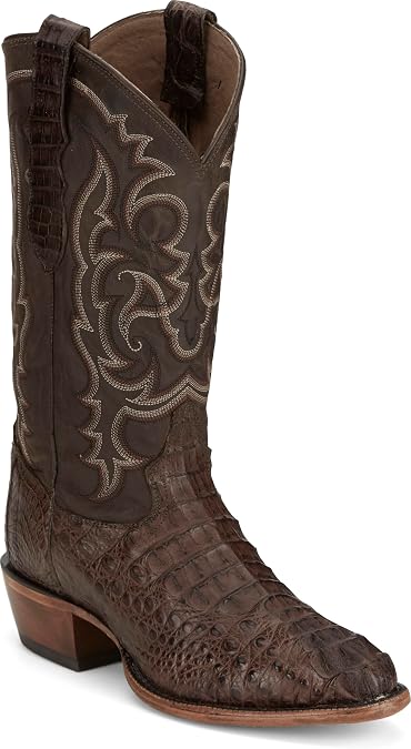 Tony Lama Javier 13" Men's Premium Full Grain Leather Western Boots - Stylish Cowboy Footwear for Rugged Adventures