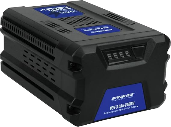 Banshee Battery Replacement Compatible with Kobalt KB 580-06 80 Volt 3Ah