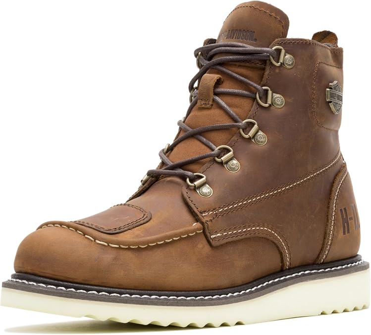 Harley-Davidson FOOTWEAR Mens Hagerman Motorcycle Casual Boots Ankle