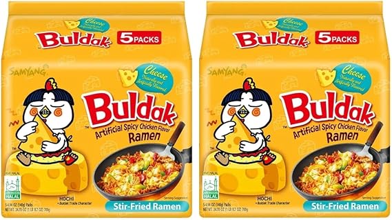 Samyang Buldak Cheese Ramen 2 x 5 Pack