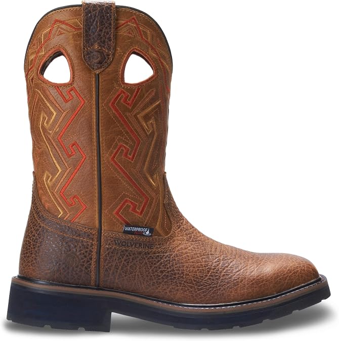 Wolverine Men's Rancher Aztec Wellington Work Boot