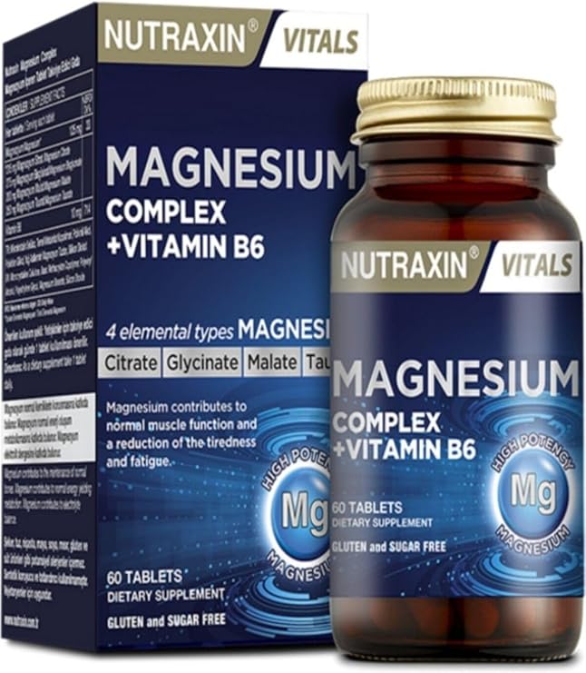Nutraxin Magnesium Complex 250 Mg 60 Tablet, TYC5PFIH1N172711926833235