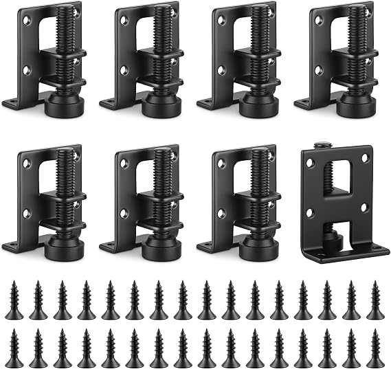 Kifmurase Adjustable Leveling Feet, 2.2" L Shaped Furniture Levelers Legs